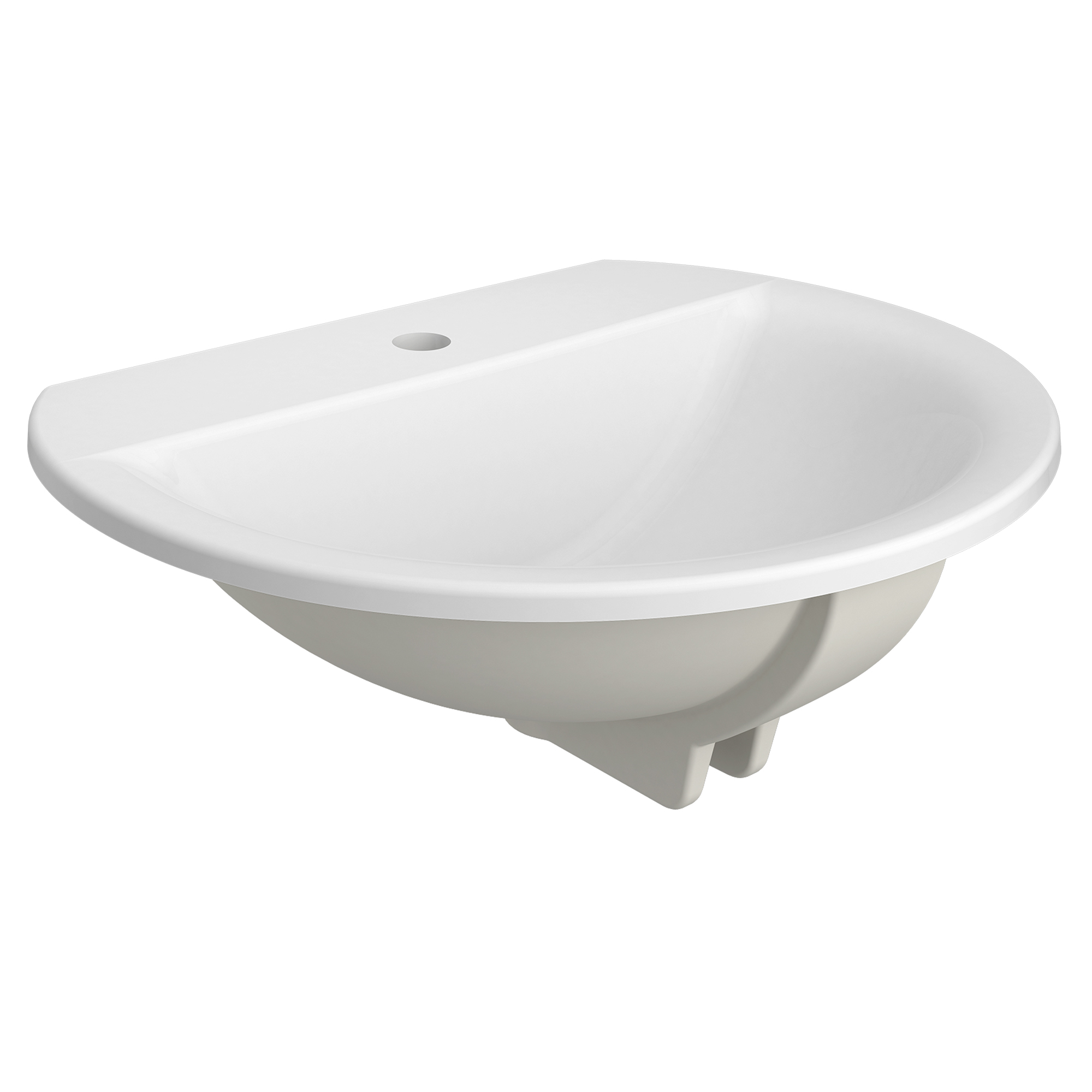Weyburn Round Countertop Bathroom Sink With Centre Hole Only